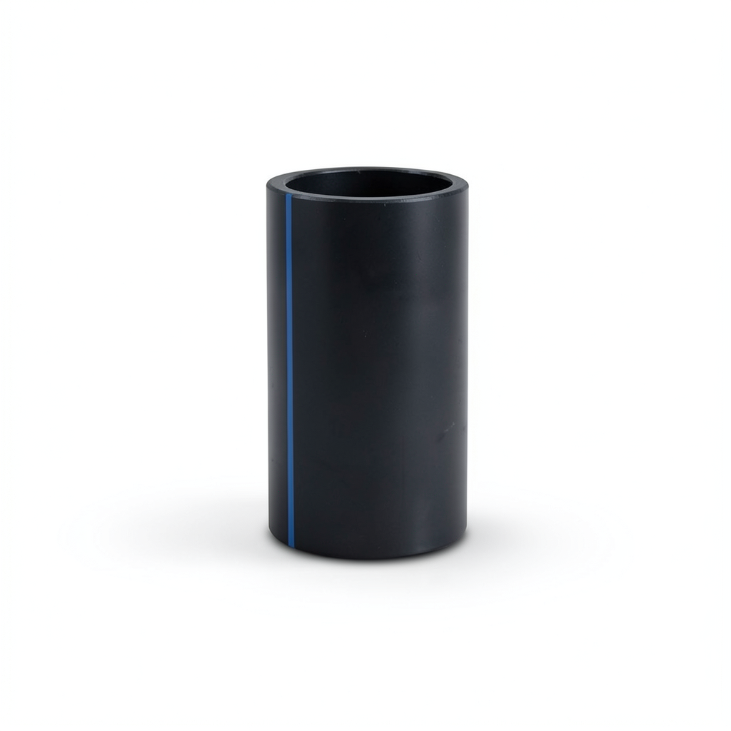 HDPE Plastic Pipe PN 4 Bar PE 80, 450 mm OD, 13.8 mm Thickness, Black