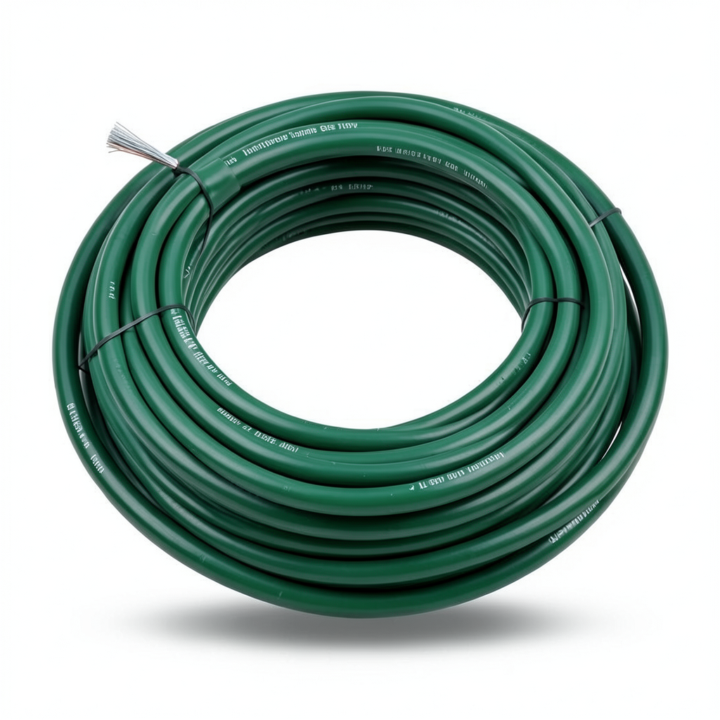 Flexible Tinned Copper Single Wire 185mm² 600/1000V Green | Al Fanar