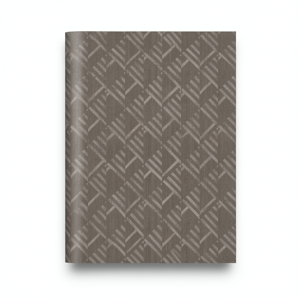 Patterned Wallpaper Brown Color 10 m x 0.53 m, Model G56579