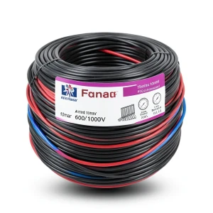 سلك كهرباء نحاس شعر مقاس 10 mm2 600/1000 فولت مغطى بالقصدير، طول 300 قدم، لفافة | شركة الفنار
