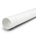 UPVC Pipe PN 6 Bar (SDR 41) Size 160 mm Thickness 4.0 mm White Color