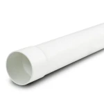UPVC Pipe PN 6 Bar (SDR 41) Size 160 mm Thickness 4.0 mm White Color