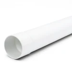 UPVC Pipe PN 6 Bar SDR 41 Size 200 mm Thickness 4.9 mm White Color
