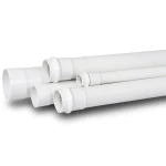 UPVC Pipe PN 12 Bar Size 4 inch Thickness 7.4 mm White Color