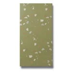Indian Porcelain Floor Tiles 120×60 cm, Terrazzo MT, Olive Color