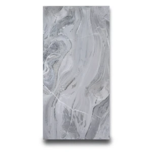 Indian Porcelain Floor Tiles 120×60 cm, Grey Color, Tija Model