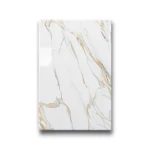 Porcelain Tiles 120×240 cm, Glossy White, Golden Spring Model