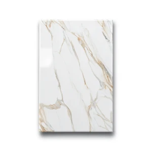 Porcelain Tiles 120×240 cm, Glossy White, Golden Spring Model
