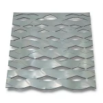 Hot Rolled Expanded Metal Wire Diameter 1.8 mm, Width 2.44 M, Length 1 M, Drie Design