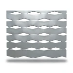 Hot Rolled Expanded Metal Mesh Drie Shape Thickness 1.8 mm Width 2.44 M Length 2 M