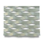 Hot Rolled Expanded Metal Mesh Drie Form 1.8 mm Thickness 3 M Length 2.44 M Width