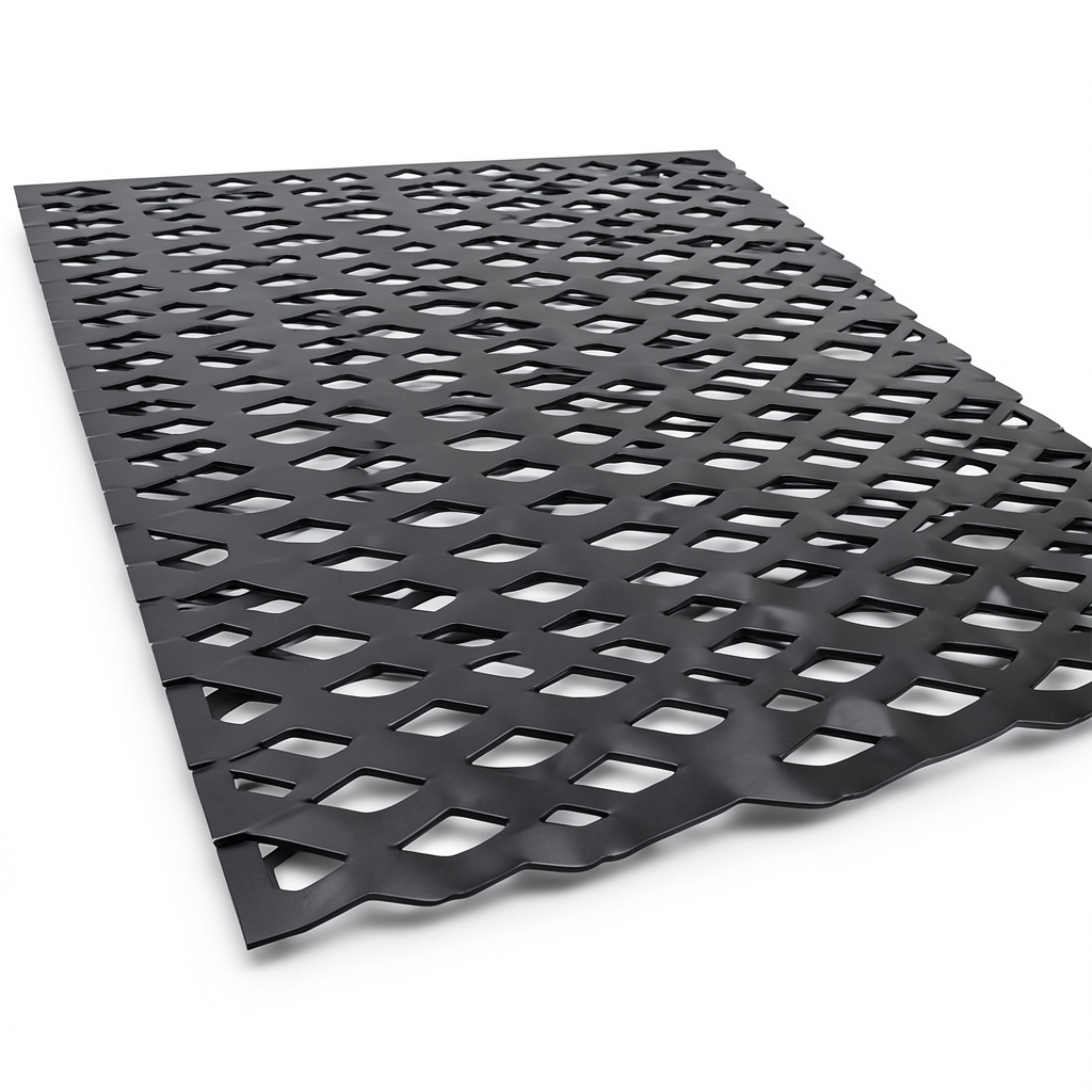 Bait Al Tatawor Hot Rolled DRIE Expanded Metal Sheet 1.8mm 2.44m x 6m Black