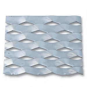 Hot Rolled Flattened Expanded Metal 1.8 mm Thickness, 2.44 M Width, 7 M Length, Drie Design