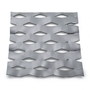 Hot Rolled Flattened Expanded Metal 1.8 mm Thickness, 2.44 M Width, 7 M Length, Drie Design
