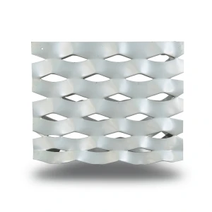 Hot Rolled Expanded Metal Mesh 2 mm Thickness, 2.44 M Width, 2 M Length, Drie Shape