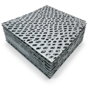 Hot Rolled Expanded Metal Sheet Flattened, Drie Design, 2 mm Thickness, 2.44 M Width, 6 M Length