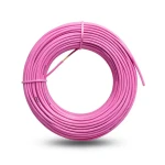 كابل نحاس THHN/THWN معزول PVC °105 مقاس 0.82 مم² 600 فولت 300 قدم وردي | شركة الفنار