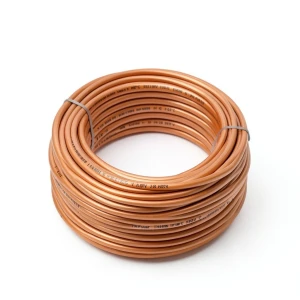 كابل نحاس THHN/THWN عزل PVC 105°C مقاس 2.08 مم² قطر 2.9 مم 600 فولت طول 250 قدم برتقالي | شركة الفنار
