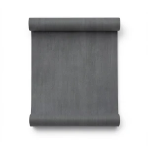 Dutch Plain Wallpaper 10m x 0.53m Dark Grey, Model 48503