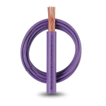 كابل نحاس THHN/THWN معزول PVC 105 درجة مئوية مقاس 3.31 مم² 600 فولت طول 500 قدم بنفسجي | شركة الفنار