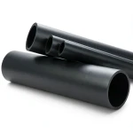 مواسير بلاستيك HDPE ضغط 12.5 بار PE 80 قطر خارجي 250 مم SDR 11 لون أسود