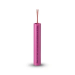 كابل نحاس THHN/THWN معزول PVC 105 درجة مئوية مقاس 2.08 مم² قطر 2.7 مم 600 فولت طول 300 قدم لون زهري | شركة الفنار