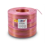 كابل نحاس THHN/THWN معزول PVC 105 درجة مئوية مقاس 0.82 مم² 600 فولت طول 250 قدم وردي | شركة الفنار