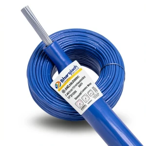 سلك كهرباء نحاس مجدول 2 AWG مطلي بالقصدير معزول PVC 105°C ازرق 600 فولت 500 قدم | شركة كابلات الشرقية للصناعة