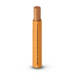 كابل نحاس THHN/THWN عزل PVC 105°C مقاس 2.08 مم² قطر 2.9 مم 600 فولت طول 250 قدم برتقالي | شركة الفنار