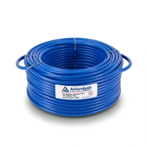 لفة سلك نحاس مجدول 4/0 AWG مطلي بالقصدير، عزل PVC 105°C، ازرق، 600 فولت، طول 500 قدم | شركة كابلات الشرقية للصناعة