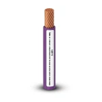 كابل نحاس THHN/THWN عزل PVC 105°C مقاس 2.08 مم² قطر 2.9 مم 600 فولت طول 300 قدم لون بنفسجي | شركة الفنار