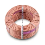 كابل نحاس THHN/THWN معزول PVC 105 درجة مئوية مقاس 0.82 مم² 600 فولت طول 250 قدم وردي | شركة الفنار