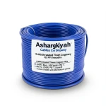 سلك نحاس مجدول 10 AWG مطلي بالقصدير، عزل PVC 105°C، ازرق، 600 فولت، طول 2500 قدم | شركة كابلات الشرقية للصناعة