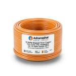 سلك نحاس مجدول 10 AWG مطلي بالقصدير عزل PVC 105°C برتقالى 600 فولت طول 2500 قدم | شركة كابلات الشرقية للصناعة