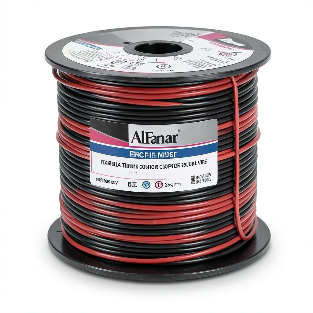Flexible Tinned Copper Wire 25sq mm, 600/1000V, 100 Yards Coil | Al Fanar