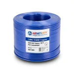 سلك كهرباء نحاس مجدول 2 AWG مطلي بالقصدير معزول PVC 105°C ازرق 600 فولت 500 قدم | شركة كابلات الشرقية للصناعة