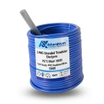 سلك كهرباء نحاس مجدول 2 AWG مطلي بالقصدير معزول PVC 105°C ازرق 600 فولت 500 قدم | شركة كابلات الشرقية للصناعة