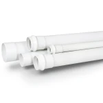 UPVC Pipe PN 12 Bar Size 8 inch Thickness 11.9 mm White Color