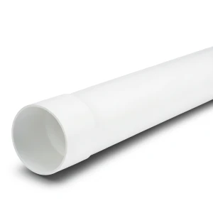 UPVC Pipe PN 7.5 Bar SDR 34.4 Outside Diameter 125 mm Thickness 3.7 mm White