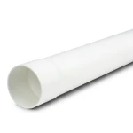 UPVC Pipe PN 7.5 Bar SDR 34.4 Outside Diameter 160 mm Thickness 4.7 mm White