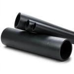 انابيب بلاستيك HDPE ضغط 4 بار PE 80، قطر خارجي 450 مم، سمك 13.8 مم، اسود