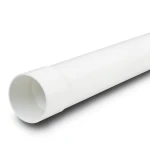 UPVC Pipe PN 7.5 Bar SDR 34.4 Outside Diameter 200 mm Thickness 5.9 mm White
