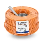 سلك نحاس مجدول 10 AWG مطلي بالقصدير عزل PVC 105°C برتقالى 600 فولت طول 2500 قدم | شركة كابلات الشرقية للصناعة