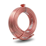 Flexible Tinned Copper Electrical Wire 35mm2, 600/1000 Volts, 300ft Length, Pink | Al Fanar