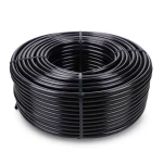 HDPE Coil Pipe Pressure 6 Bar PE 80, 40 mm Diameter SDR 33 Black