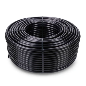 HDPE Coil Pipe Pressure 6 Bar PE 80, 40 mm Diameter SDR 33 Black