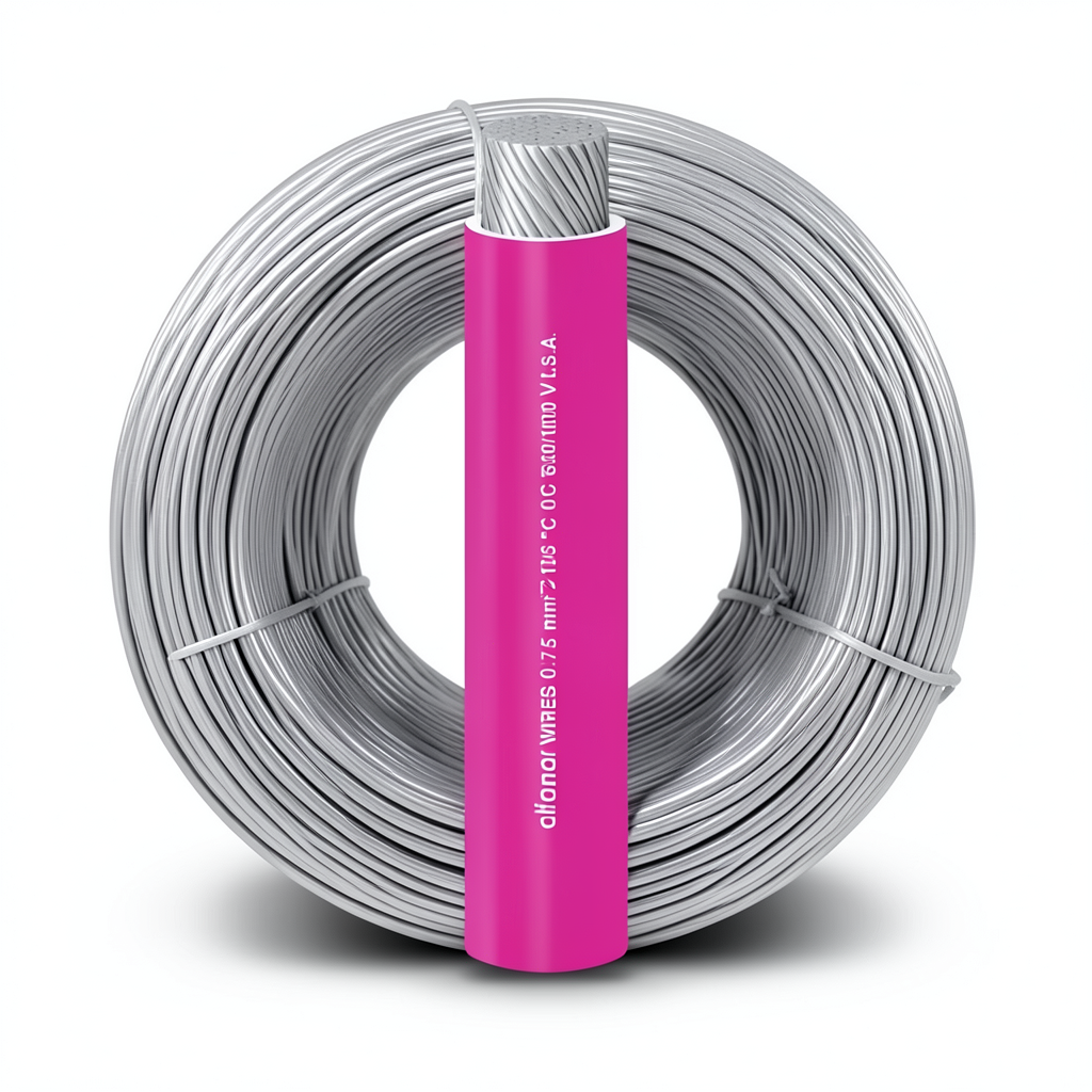 Flexible Tinned Copper Wire 50mm2, 600/1000V, 100 Yards Coil | Al Fanar