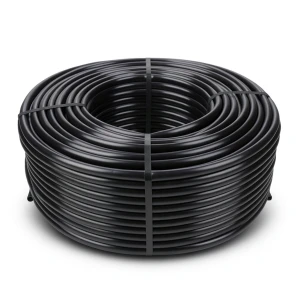 HDPE Plastic Coil Pipe Nominal Pressure 6 Bar PE 80, Outside Diameter 50 mm SDR 33, Black