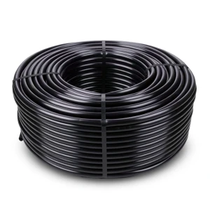 لفة HDPE ضغط 6 بار PE 80 قطر 63 مم SDR 33 لون اسود