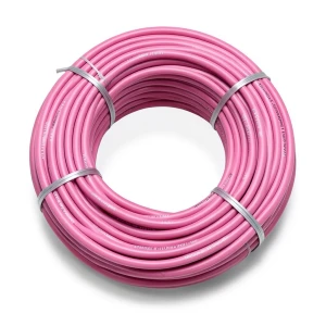 Flexible Tinned Copper Wire 70mm2, 600/1000V, 300ft Length, Pink | Al Fanar